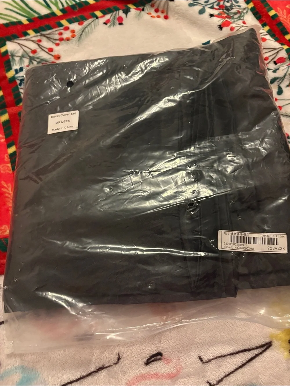 Black Duvet Cover Set, queen